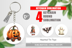 Haunted Toys Keychain Product Image 1