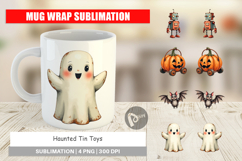 Haunted Toys Mug Wrap Product Image 1