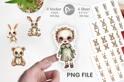 Haunted Toy Squad Sticker Product Image 1