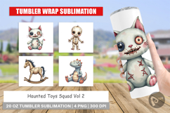 Tumbler Haunted Toy Squad Product Image 1