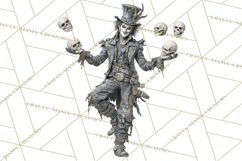 Haunted Town Clip Art, Spooky Village Graphics &amp; PNGs Product Image 4