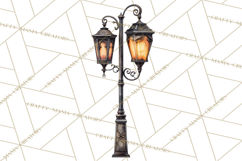 Haunted Town Clip Art, Spooky Village Graphics &amp; PNGs Product Image 4