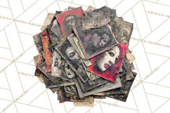 Haunted Town Clip Art, Spooky Village Graphics &amp; PNGs Product Image 4