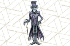 Haunted Town Clip Art, Spooky Village Graphics &amp; PNGs Product Image 5