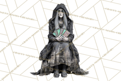 Haunted Town Clip Art, Spooky Village Graphics &amp; PNGs Product Image 3