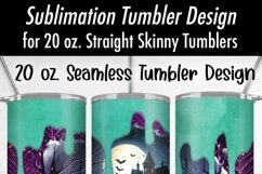 Haunted House | Seamless 20 oz Sublimation Tumbler Design Product Image 4