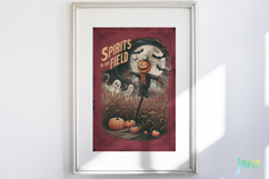 Haunting Halloween Card Clipart Product Image 5