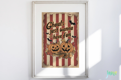 Haunting Halloween Card Clipart Product Image 5