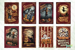 Haunting Halloween Card Sublimation Bundle Product Image 8