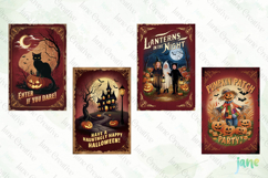 Haunting Halloween Card Sublimation Bundle Product Image 2