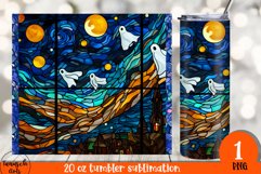 stained glass halloween sublimation 20oz tumbler BUNDLE Product Image 11