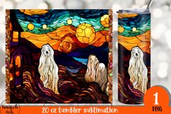 stained glass halloween sublimation 20oz tumbler BUNDLE Product Image 13