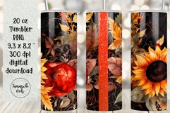 BUNDLE 20 oz tumbler gothic watercolor halloween sublimation Product Image 6