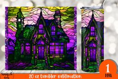 stained glass halloween sublimation 20oz tumbler BUNDLE Product Image 7
