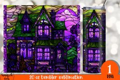 stained glass halloween sublimation 20oz tumbler BUNDLE Product Image 8
