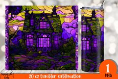 stained glass halloween sublimation 20oz tumbler BUNDLE Product Image 9