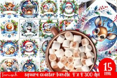 cute christmas MUG wrap Sublimation mega bundle PNG Product Image 4