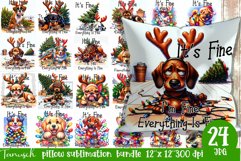 cute christmas Sublimation mega bundle PNG Product Image 3
