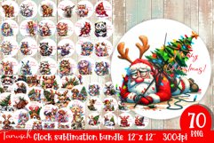 cute christmas Sublimation mega bundle PNG Product Image 14