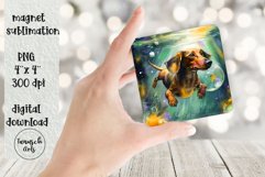 Underwater BEAGLE dog MAGNET Sublimation PNG DESIGN BUNDLE Product Image 3