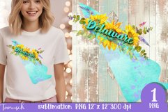 Delaware USA state sublimation Product Image 1