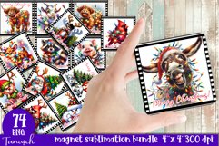 cute christmas Sublimation mega bundle PNG Product Image 9