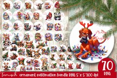 cute christmas Sublimation mega bundle PNG Product Image 15