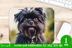 watercolor affenpinscher dog mouse pad sublimation bundle Product Image 11