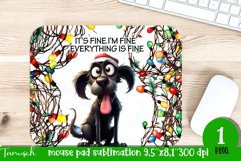 Bundle funny christmas It&#039;s fine, I&#039;m fine everything&#039;s fine Product Image 9