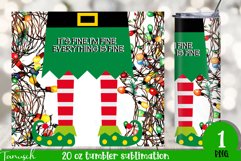 Bundle funny christmas It&#039;s fine, I&#039;m fine everything&#039;s fine Product Image 8