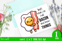 funny food card love Sublimation PNG Product Image 1