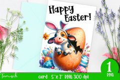 happy EASTER Sublimation / hatching Egg / card printable Product Image 1