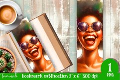 funny Wine bookmark Sublimation / best friends wine together Product Image 1