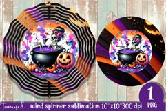 Halloween Wind Spinner sublimation / Witch&#039;s Brew Product Image 1