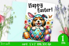 happy EASTER Sublimation / hatching Egg / card printable Product Image 1