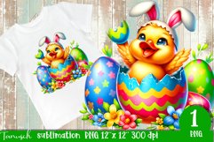 Happy Easter sublimation kitchen Hatching Egg BUNDLE Product Image 8