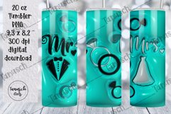 3d inflated wedding sublimation tumbler, puff wrap BUNDLE Product Image 3