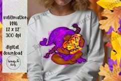 halloween sexy witch african american girl gnome Sublimation Product Image 2