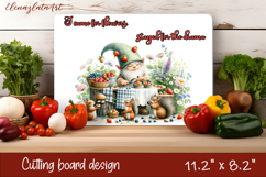 Gnomes honey and bees Cutting Board PNG Product Image 1