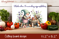 Gnomes honey and bees Cutting Board PNG Product Image 1