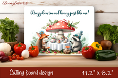 Gnomes honey and bees Cutting Board PNG Product Image 1