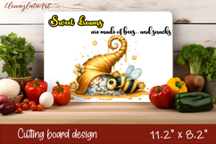 Gnomes honey and bees Cutting Board PNG Product Image 1