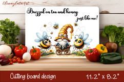 Gnomes honey and bees Cutting Board PNG Product Image 1