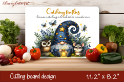 Gnomes honey and bees Cutting Board PNG Product Image 1