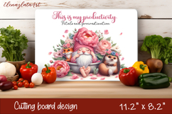 Gnomes honey and bees Cutting Board PNG Product Image 1