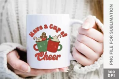 Have a Cup of Cheer Vol 2, Christmas Cookies PNG Sublimation Product Image 1