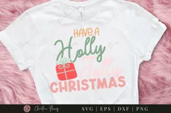 Cute Have a Holly Jolly Christmas SVG | Christmas Svg Product Image 2