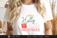 Cute Have a Holly Jolly Christmas SVG | Christmas Svg Product Image 3