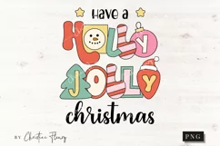 Have A Holly Jolly Christmas PNG | Christmas Sublimation Product Image 1