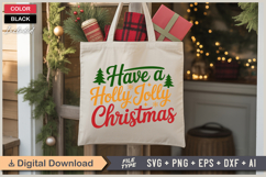 Have A Holly Jolly Christmas SVG | Christmas SVG | Holiday Product Image 5